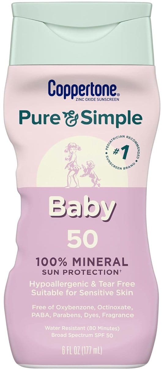 Coppertone - Pure and Simple Baby Sunscreen SPF 50