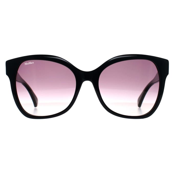 Max Mara Vlinder Vrouw Glimmend Zwart Rook Grijs Kleurverloop MM0014 Emme3