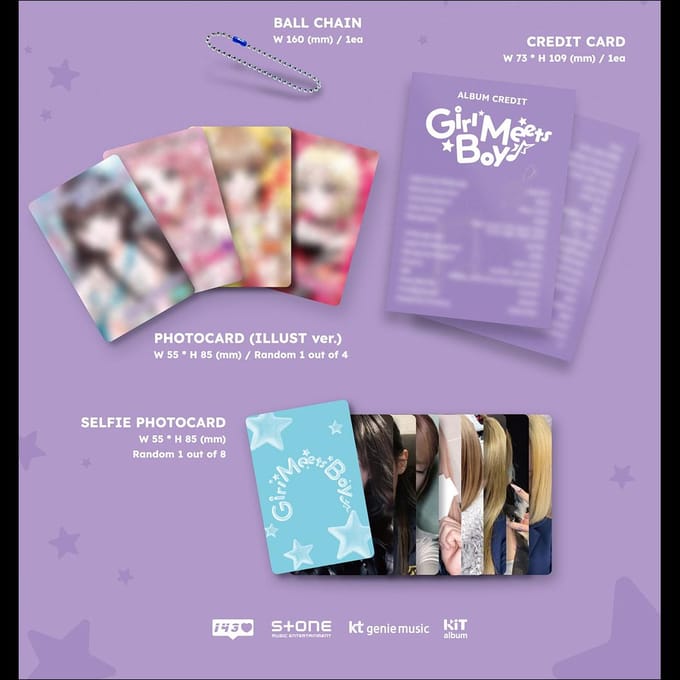 MADEIN - Meisje Ontmoet Jongen (KiT ver.) + Gratis geschenk Random ver. 1EA white
