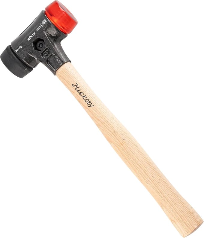 Zachte gezichtshamer medium/harde hardheid - Veiligheid Ref. 83238040 - Ø 40 mm - gezichtshamer - medium/harde hardheid