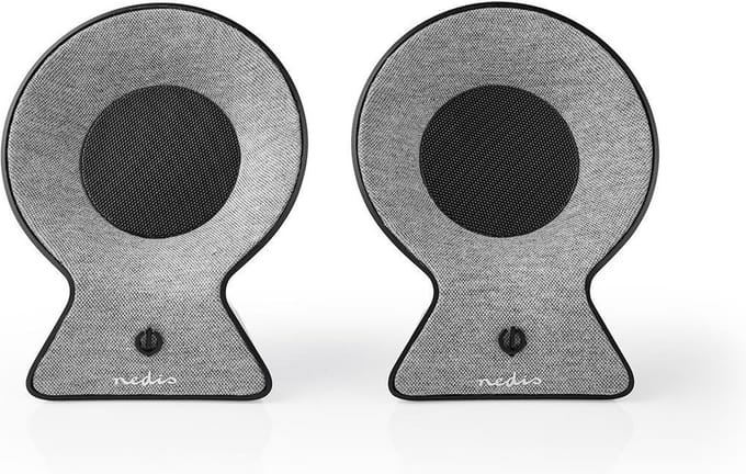 Bluetooth®-Speaker | Batterij speelduur: Tot 4 Uur | Tafelmodel | 30 W | Stereo | Koppelbaar | Grijs / Zwart
