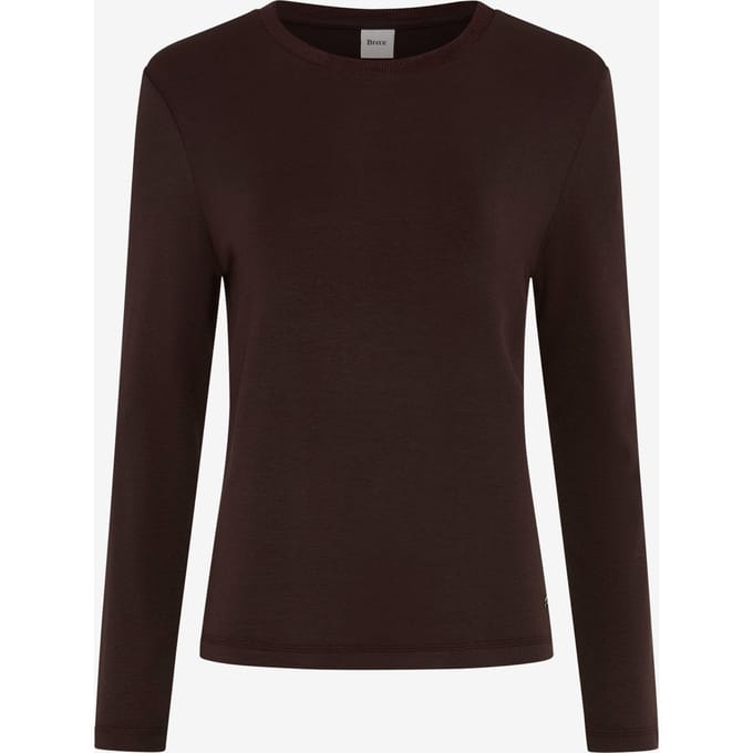 Brax Dames Shirt  Style CARINA L brunette, donkerbruin, maat 32