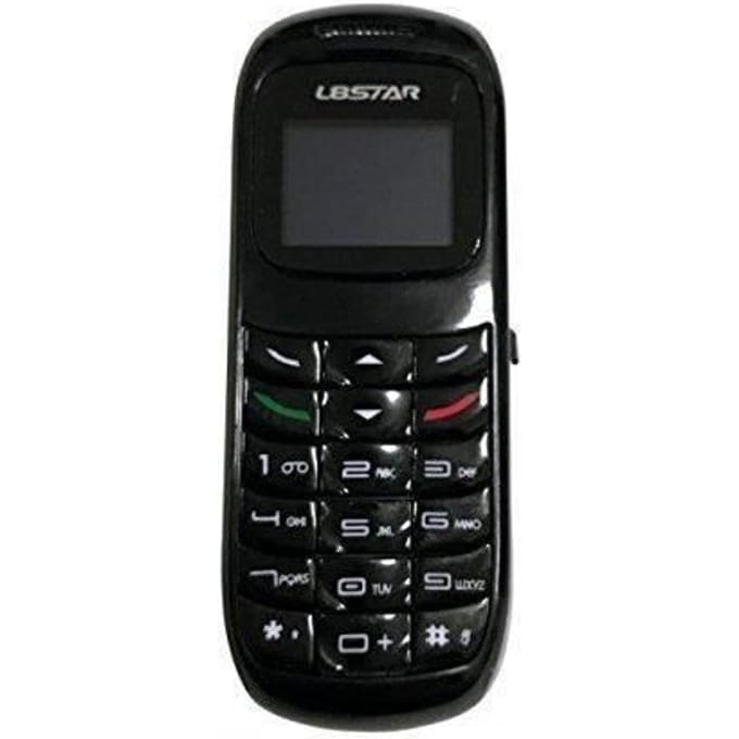 VINSOO l8star BM70 De kleinste telefoon ter wereld (zwart) Bluetooth-oorstukje - Kleine stemvervormer