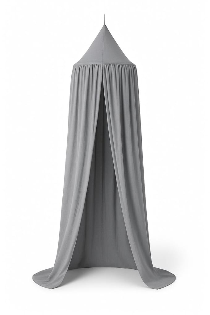Liefjes & Co Klamboe Grijs – 270 cm – Baby Hemeltje