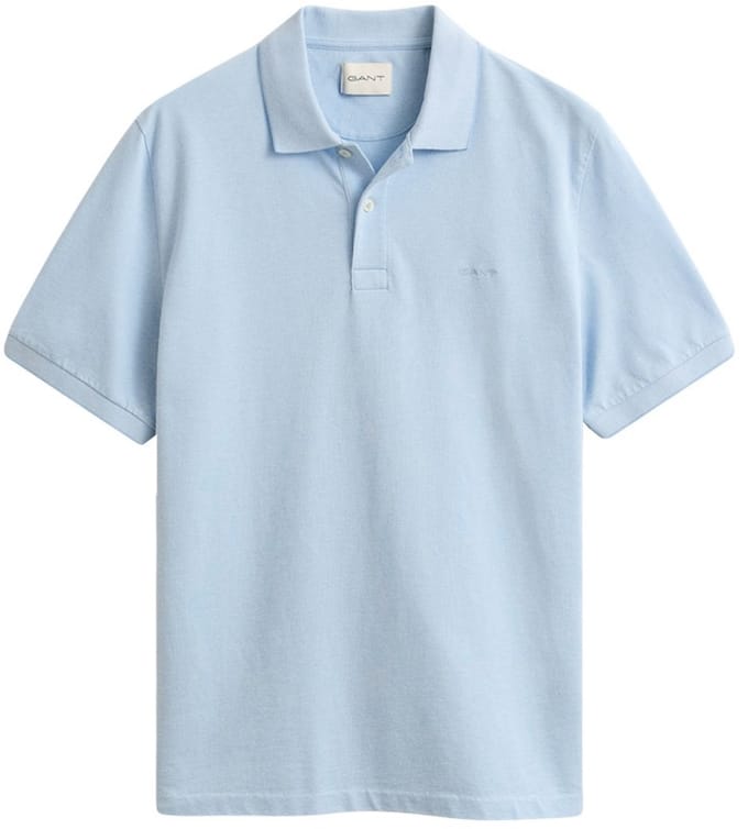 GANT heren polo shirt 2 tone blauw II