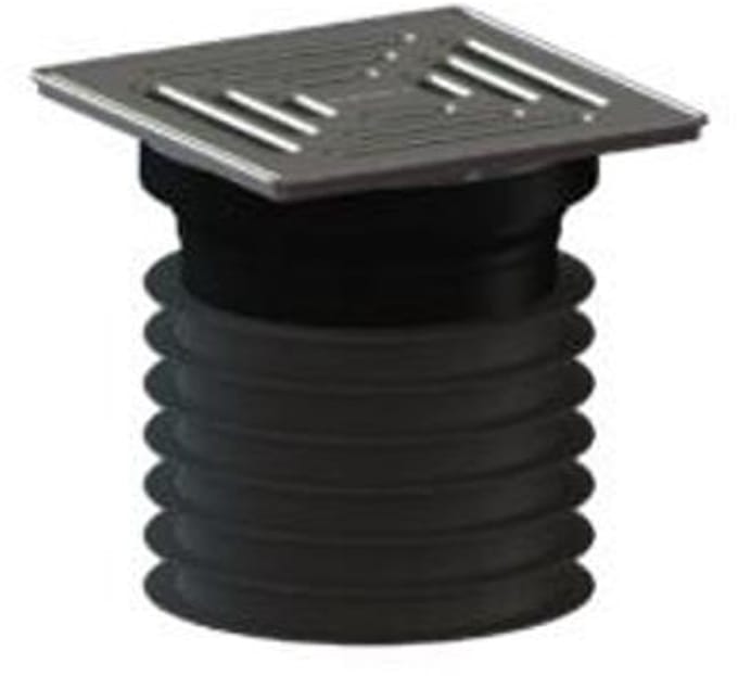 DALLMER Bodemafvoer Pronto, DN 100, 120 x 120 mm, 700063
