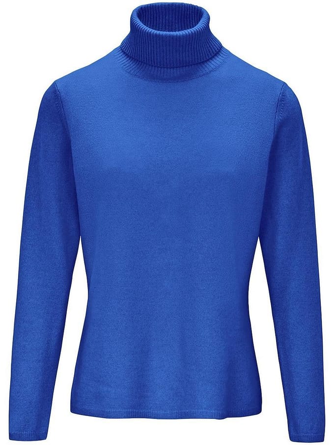 Coltrui scheerwol en kasjmier Van Peter Hahn blauw