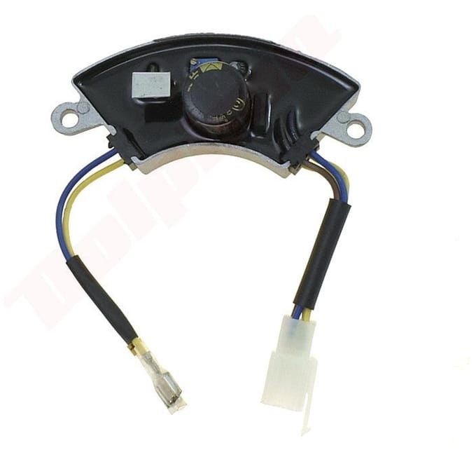 Spanningsregelaar passend op P3 250V 220uF ALU
