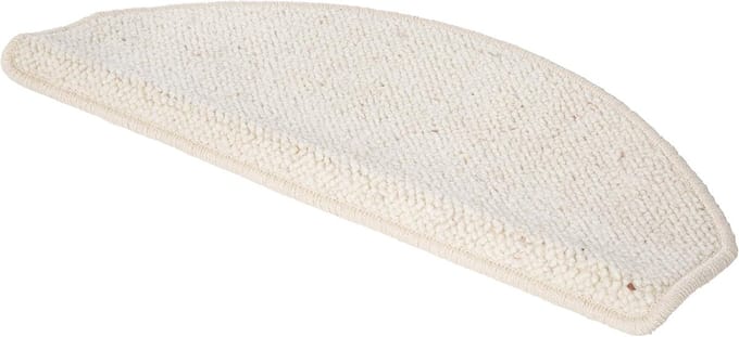 Famanu – Trapmat set 2 stuks 28 x 65 cm antislip beige crème