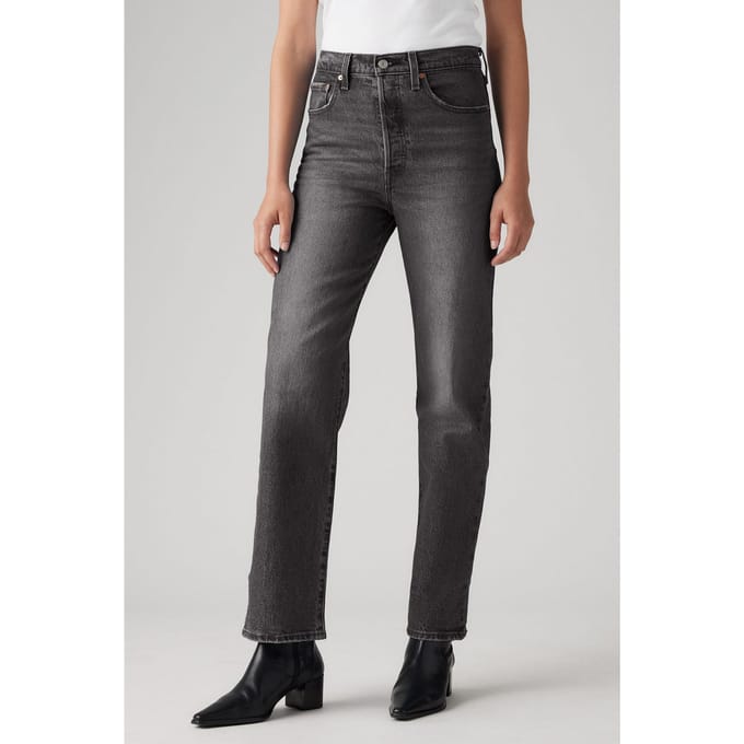 Levi's Ribcage Straight Ankle Well Worn Taglia: W28L27 | Jeans straight fit Outlet | Donna