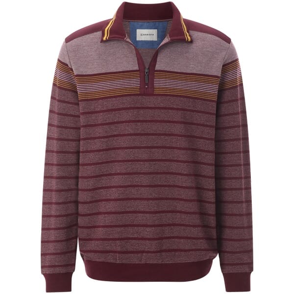 Babista herren Sweatshirt - 60/62 - donkerrood - Plus Size