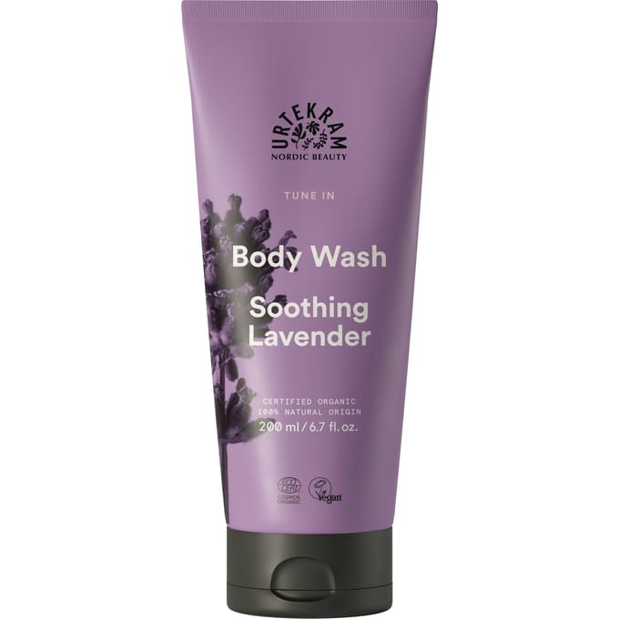 Urtekram Sooting Lavender Lichaamswas Reiniging Dames 200 ml