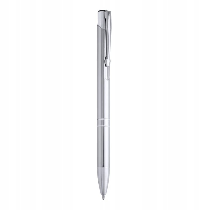 Premium Aluminium Pen met Jumbo Vulling - Zilver