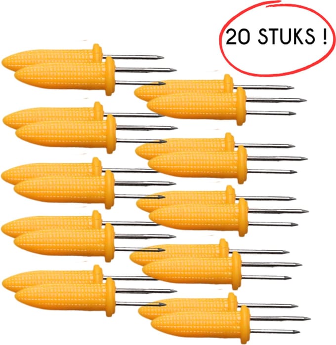 S4D® - Maishouders - Mais Prikkers - Mais Vorken - Mais Houders - 20 STUKS !