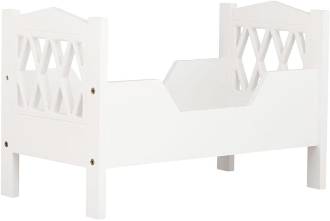 Cam Cam Copenhagen Harlequin Poppenbed - White
