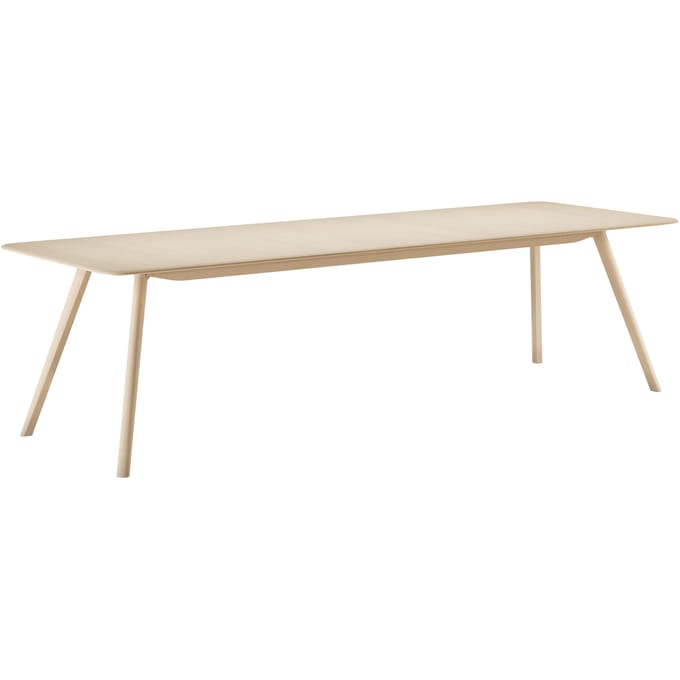 Objekte unserer Tage MEYER Verlengbare tafel - essen gewaxt/wit gepigmenteerd - met twee inlegplanken