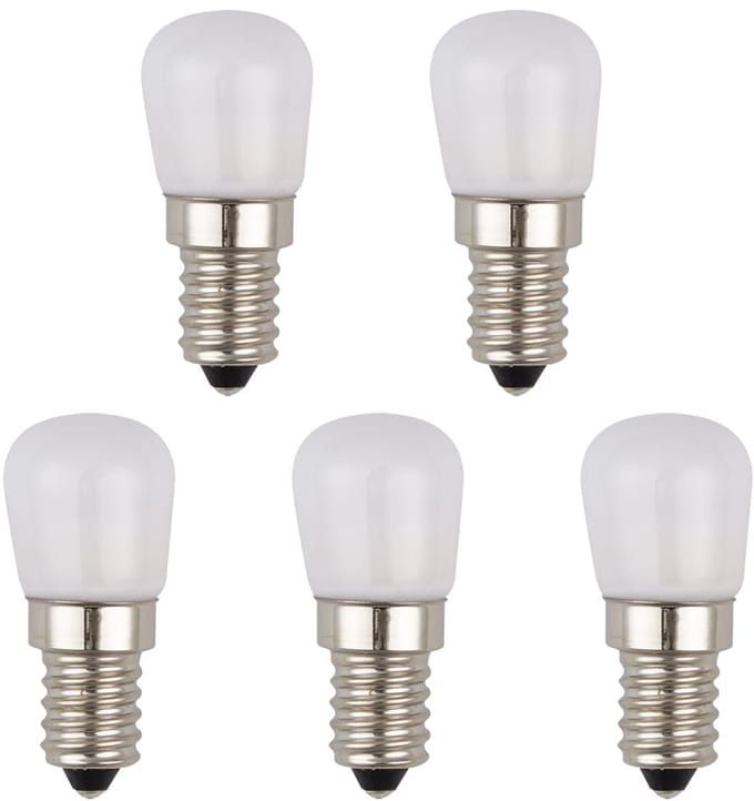 SPL E14 LED Lamp 2W - Warm Wit - 3000K - LED Buislamp P23 - Opaal - 5 Stuks