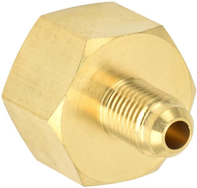 Allecto - R134A Messing Adapter Fitting - Airconditioning Converter