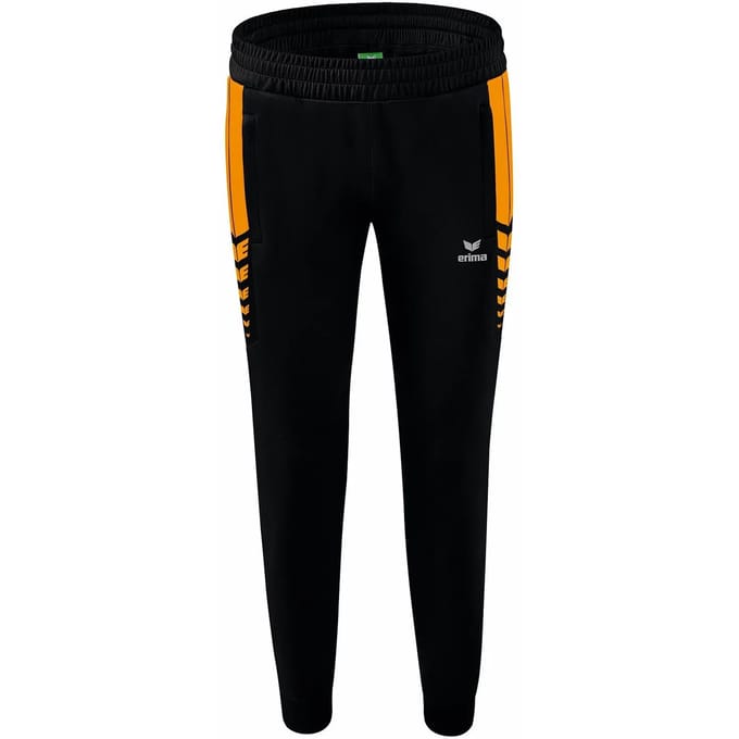 Erima Six Wings Worker Broek Dames - New Orange / Zwart | Maat: 36