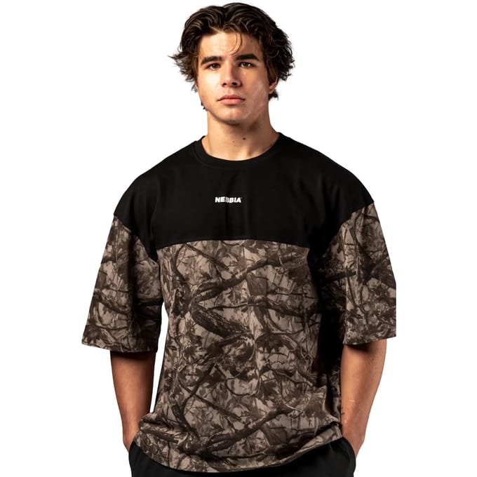 T-shirt Nebbia Power Oversized