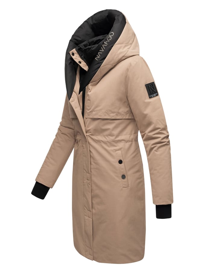 Navahoo dames winterjas Snowelf – Licht & Warm met magneetsluiting