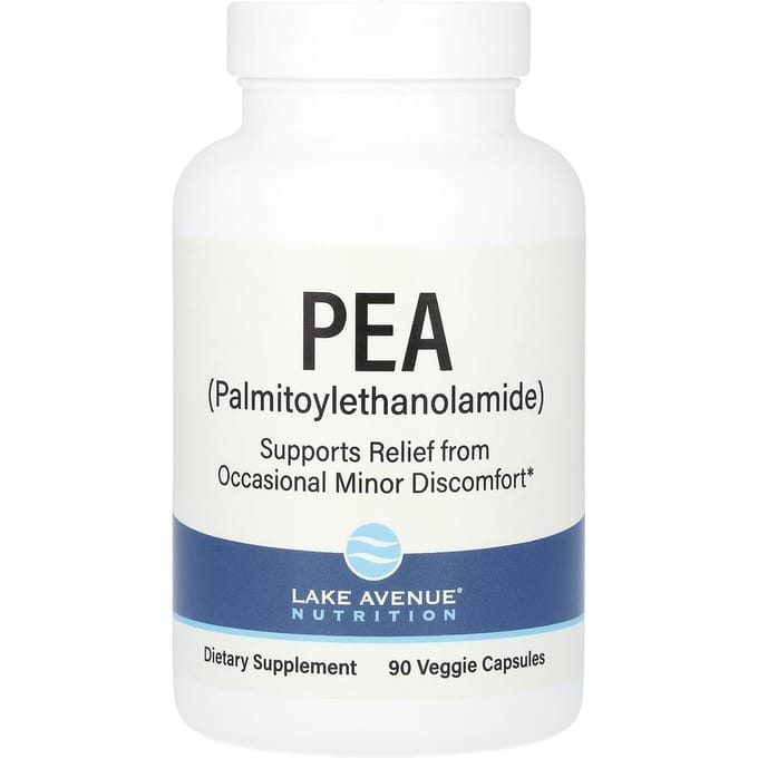 Palmitoylethanolamide (Erwt), 90 Vegetarische Capsules (300 mg per capsule)