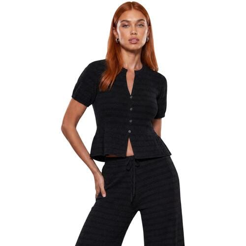 Vest I Am Cardigan Viscosa Ricamato 95177 pointelle