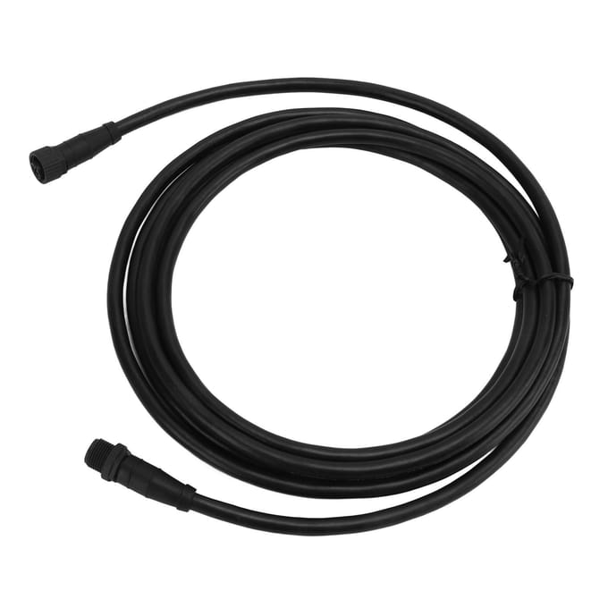 Backbone Kabel Mannelijk Vrouwelijk Connector 5 Pins M12 IP67 Waterdicht 3 Meter voor NMEA 2000 Netwerk black
