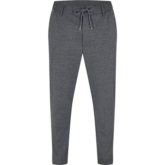 Boss Heren Geweven Tricot Broek (Medium Grijs)