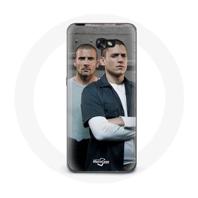 Case voor Samsung Galaxy A8 2016 Prison Break Michael Scofield en Lincoln Burrows