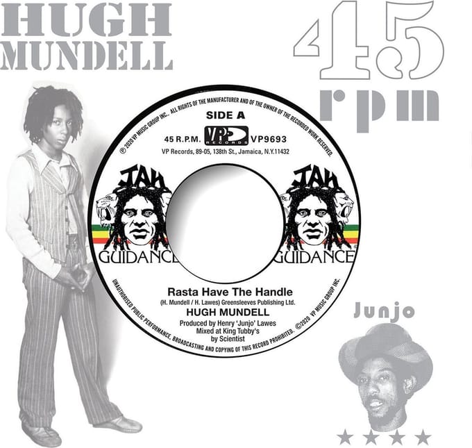 Hugh Mundell & Roots Radics - Rasta Have The Handle (7" Single)