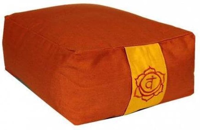 Meditatiekussen Oranje 2e chakra - 38x28x15