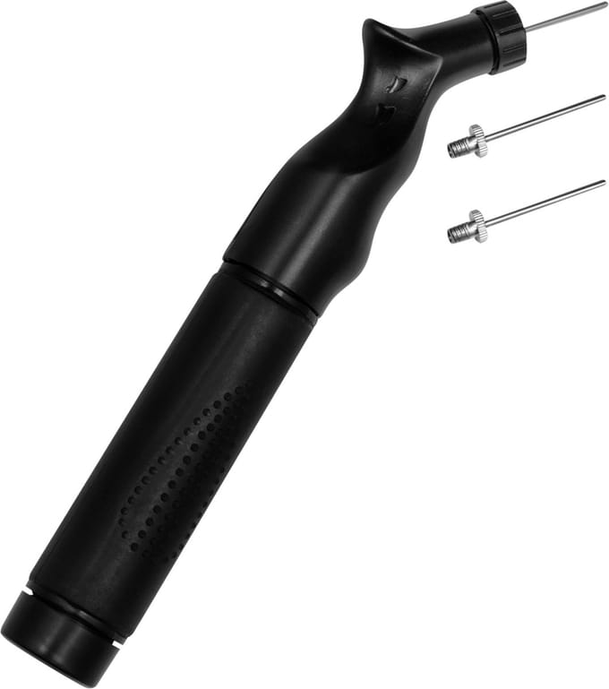 Dual Action Pump | Ballen pomp | Compacte | Voetbal pomp | met 3 naalden