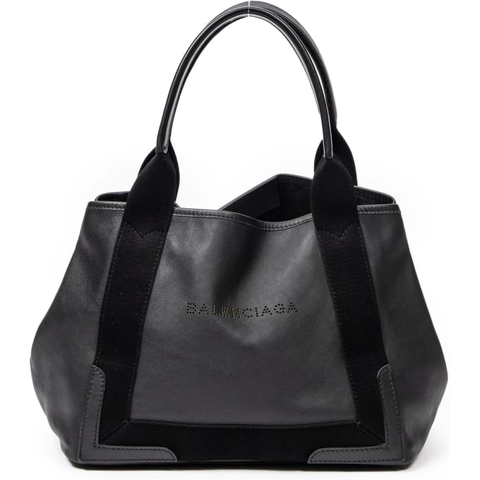 Small Navy Cabas Tote  Schoudertas