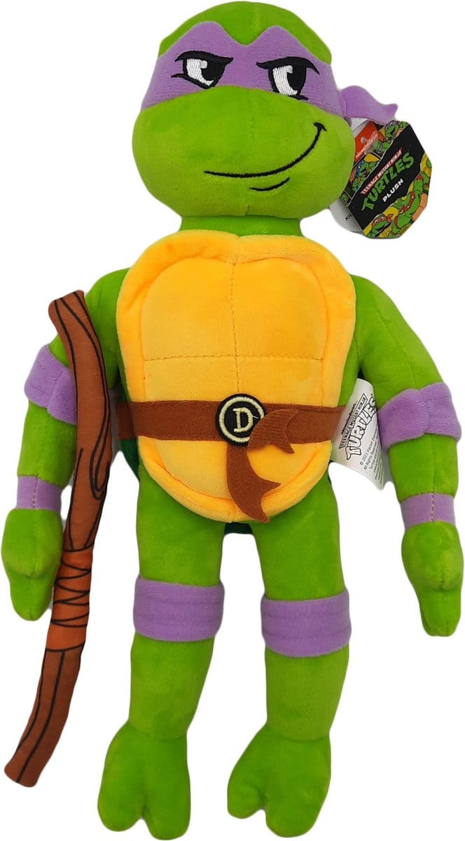Teenage Mutant Ninja Turtles - Donatello - Pluche Knuffel - Nickelodeon - 32 cm