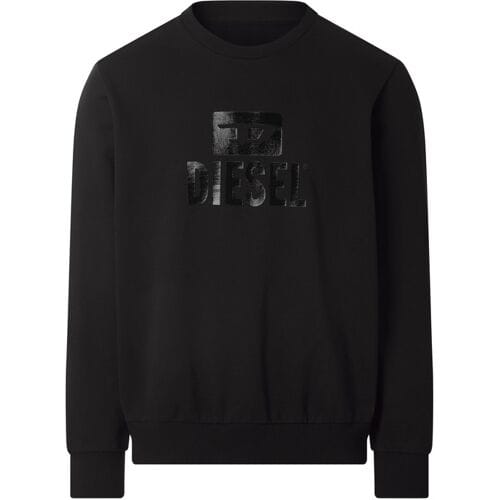 A09755-5RIAJH heren sweatshirt met ronde hals en opdruk