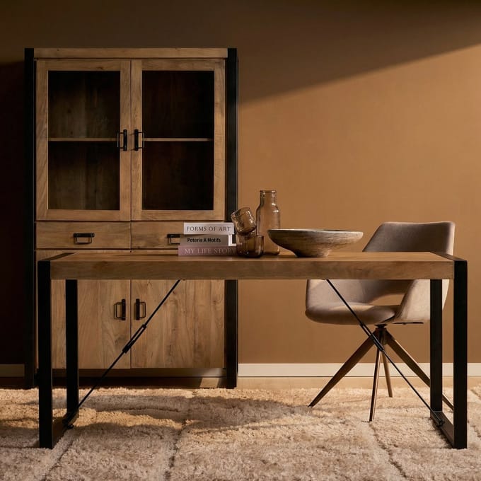 Starfurn - Eettafel Britt - Bruin - 90x180x76 cm