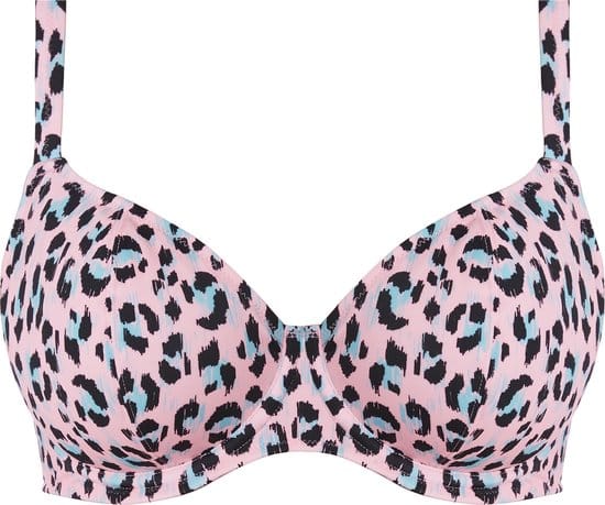 Freya - Maat 70D - CALA FIESTA UW Plunge Bikini Top - LEOPARD - Vrouwen