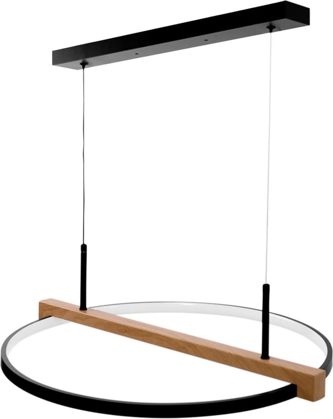 Toolight App1530-Cp Hanglamp Zwart 54X60X45Cm