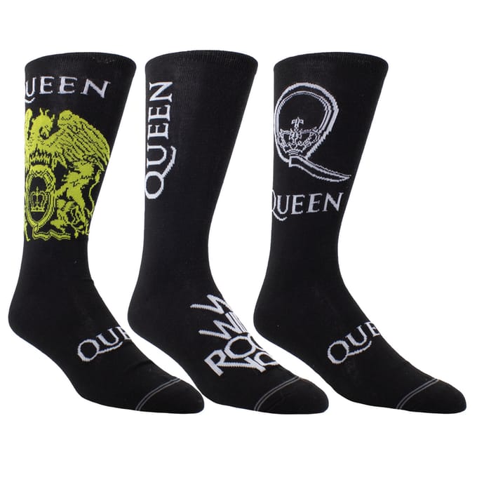 Queen Sokken - Guitar TinBox - EU 40-46 - voor Mannen - meerkleurig