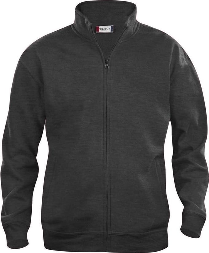 Basic cardigan antraciet mélange xxl