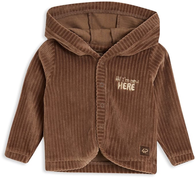 4PRESIDENT Sweater meisjes - Brown - Maat 62 - Meisjes trui
