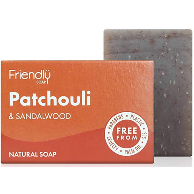 Friendly Soap Badzeep - Patchoeli & Sandelhout