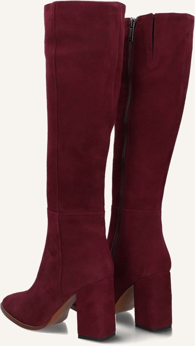 Notre-V 46994 Laarzen - Suède - Dames - Rood - Maat 39