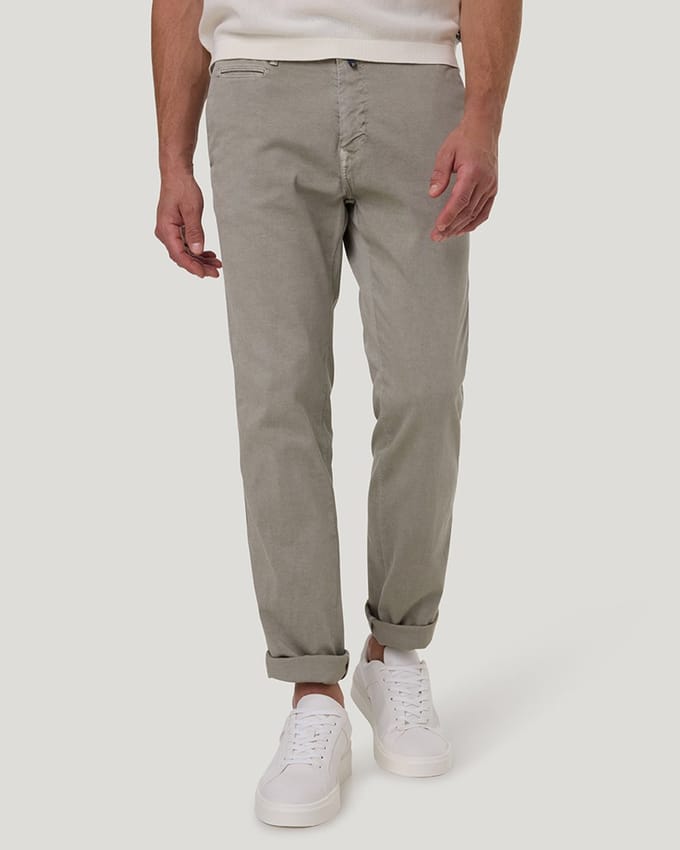 Pierre Cardin Chino Castres Greige - Maat W 32 - L 34 - Heren