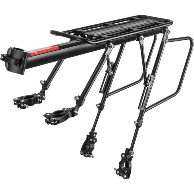 Rockbros 33210004001 bicycle rack with shelf - black
