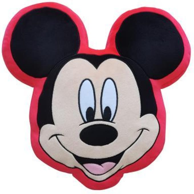 Mickey Mouse 3D Head kussen 40cm Kussens