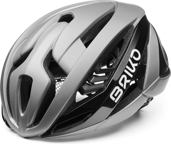 Briko Fietshelm Quasar Fietshelm ZILVER - Maat Size M