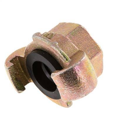 Gietijzer DN 20 DIN 3489 compressor klauwkoppeling Rp 3/4 inch Binnendraad