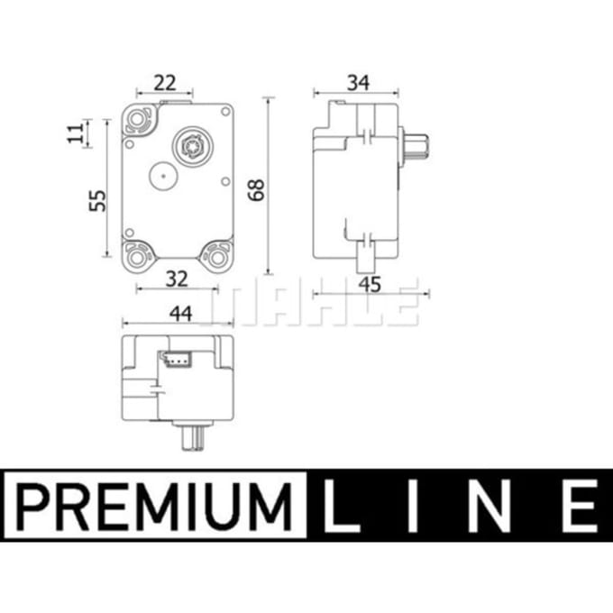 Stel element, mengklep MAHLE AA 71 000P